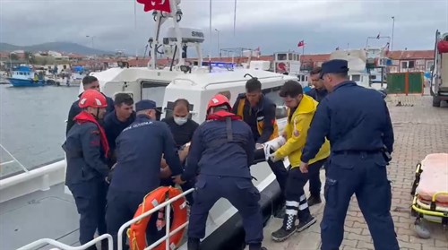 1 Person Was Medically Evacuated Off the Coast of Tekirdağ