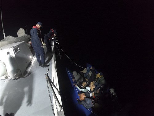 15 Irregular Migrants Were Rescued Off The Coast Of İzmir