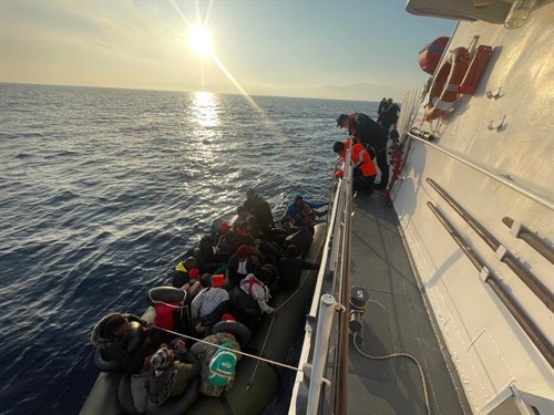 36 Irregular Migrants Were Apprehended off the Coast of İzmir