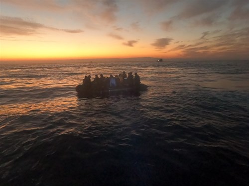 41 Irregular Migrants Were Apprehended Off The Coast of Çanakkale