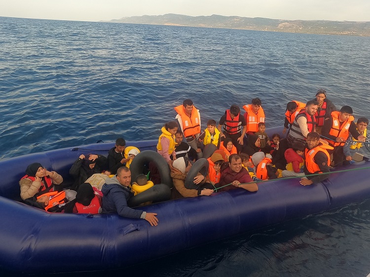 43 Irregular Migrants Were Rescued off the Coast of Çanakkale