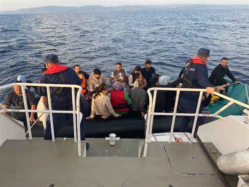 52 Irregular Migrants Were Rescued Off The Coast of Balıkesir