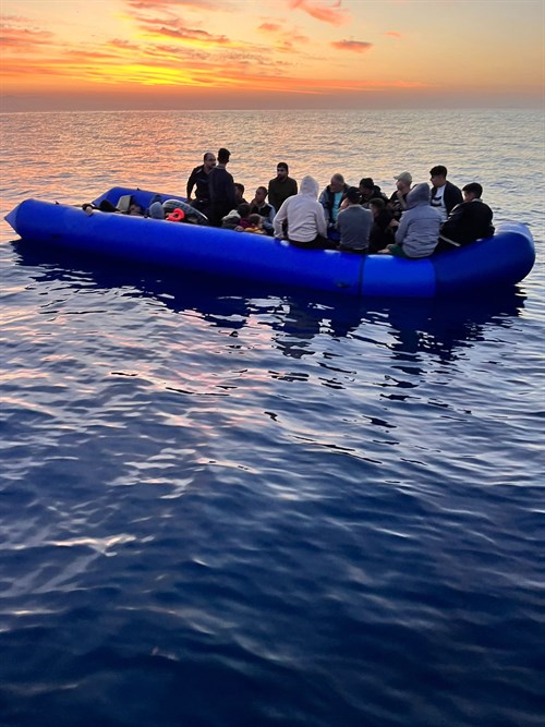 29 Irregular Migrants Were Rescued Off The Coast of Aydın