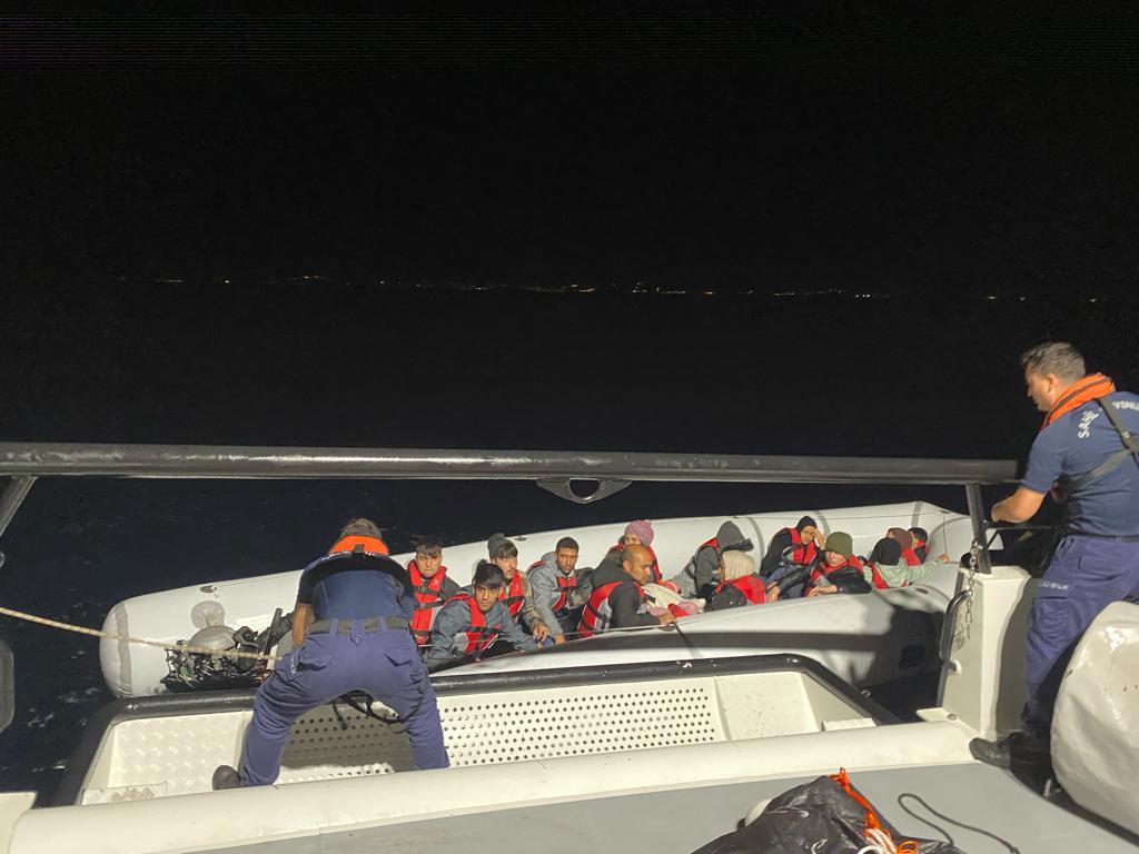 18 Irregular Migrants Were Apprehended Off The Coast of Balıkesir