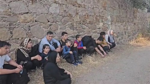 8 Irregular Migrants (Along with 4 Children) Were Apprehended in Çanakkale