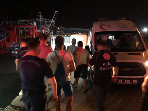 1 Person Was Medically Evacuated Off the Coast of Adana