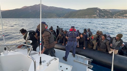 42 Irregular Migrants Were Rescued Off the Coast of Aydın