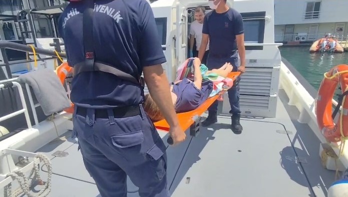 1 Person Was Medically Evacuated Off the Coast of Muğla